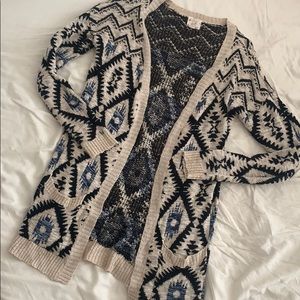 Tribal Boho Cardigan